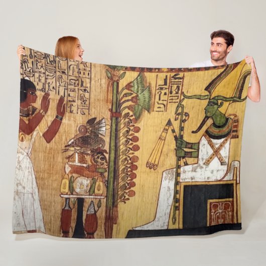 EGYPTISCHE GODEN FLEECE DEKEN (In situ)