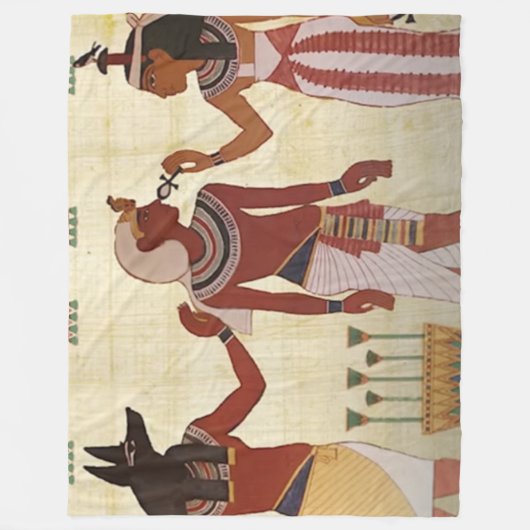EGYPTISCHE GODEN FLEECE DEKEN (Voorkant)