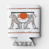 Egyptische goden Koelbox Blikjeskoeler (Achterkant)