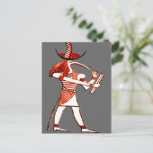 Egyptische goden *Memphian Ptah* Briefkaart (Staand voorkant)