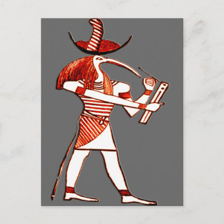 Egyptische goden *Memphian Ptah* Briefkaart
