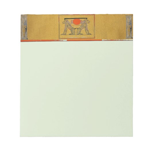 Egyptische goden notitieblok (Voorkant)