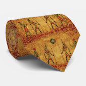 Egyptische goden stropdas (Opgerold)