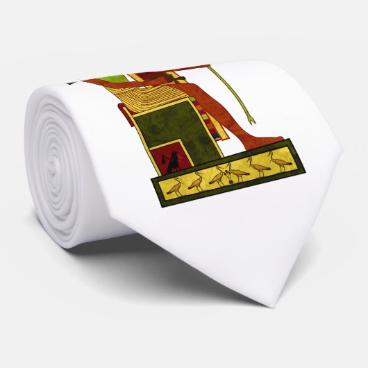 Egyptische godheid Thoth Stropdas (Opgerold)