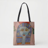 Egyptische godin-Canvas tas (Voorkant)
