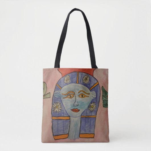 Egyptische godin-Canvas tas (Voorkant)