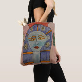 Egyptische godin-Canvas tas (Dichtbij)
