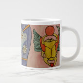 Egyptische godin grote koffiekop (Rechts)