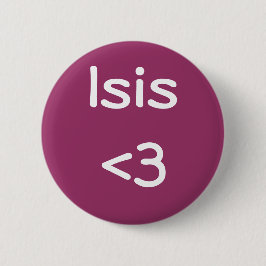 Egyptische godin - Isis-badge Ronde Button 5,7 Cm