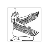 Egyptische godin kunststempel rubberstempel (Afrduk)