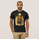 Egyptische godin Lioness Sekhmet God Bastet T-shirt (Voorkant volledig)
