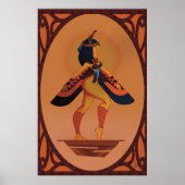 Egyptische Godin MAAT Poster (Voorkant)