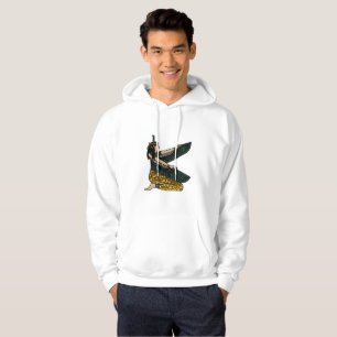 egyptische godin mannen hoodhooi hoodie
