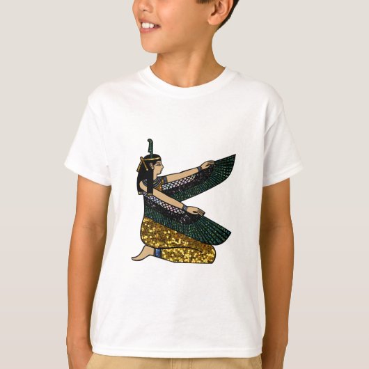 egyptische godin t-shirt (Voorkant)