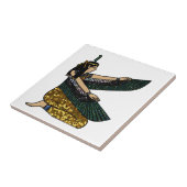 egyptische godin tegeltje (Zijkant)