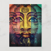 Egyptische godin Warrior Briefkaart (Voorkant)