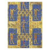 Egyptische gouden symbolen op Lapis Lazuli Tafelkleed (Voorkant)
