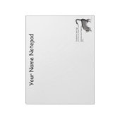 Egyptische Grijze Tabby Cat Notitieblok (Linkerzijde)