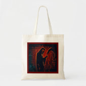Egyptische Grim Reaper Halloween 2 Tote Bag (Voorkant)