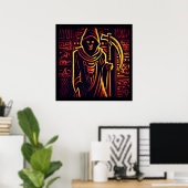Egyptische Grim Reaper Halloween 3 Poster (Thuiskantoor)