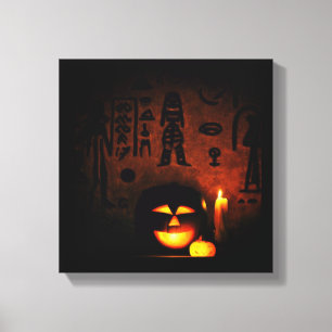 Egyptische Halloween 1 Canvas Afdruk