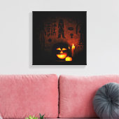 Egyptische Halloween 1 Canvas Afdruk (Insitu (Woonkamer))