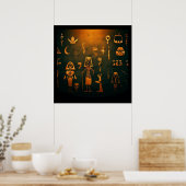 Egyptische Halloween 2 Poster (Keuken)