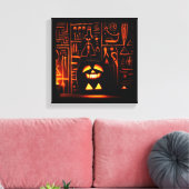 Egyptische Halloween 6 Canvas Afdruk (Insitu (Woonkamer))