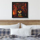 Egyptische Halloween 6 Canvas Afdruk (Insitu (Slaapkamer))