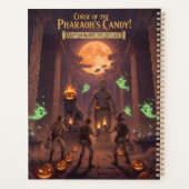 Egyptische Halloween Planner (Achterkant)
