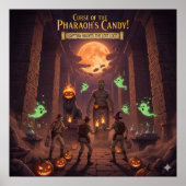 Egyptische Halloween poster (Voorkant)