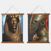 Egyptische hangende tapestry hangend wandkleed (Dubbel)