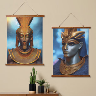 Egyptische hangende tapestry hangend wandkleed