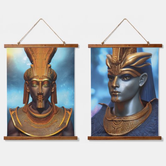 Egyptische hangende tapestry hangend wandkleed (Dubbel)