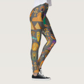 Egyptische Hiërarchie voor Symbool Patroon Leggings (Rechts)