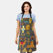 Egyptische Hiërarchie voor Symbool Patroon Schort (Gedragen)