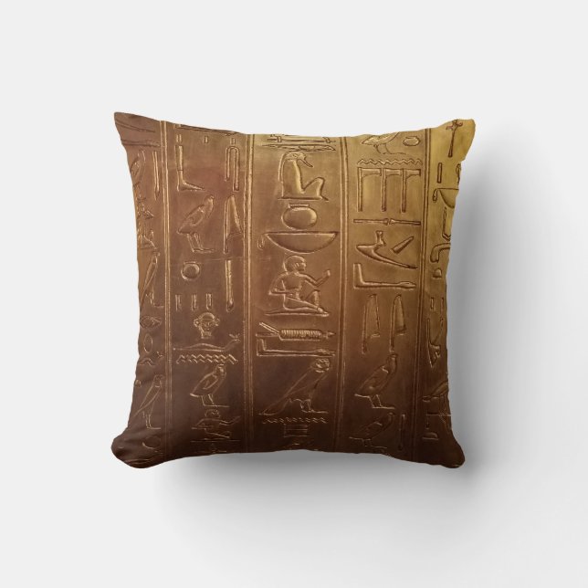 Egyptische hiëroglief kussen (Voorkant)