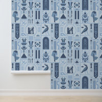 Egyptische hiërogliefen behang