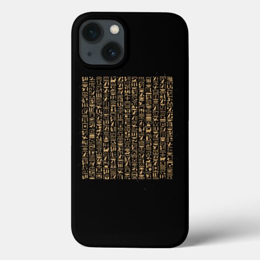 Egyptische hiërogliefen Egypte Piramide Case-Mate iPhone Case (Achterkant)