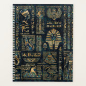 Egyptische hiërogliefen en godheden - Abalone en g Planner (Voorkant)