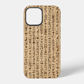 Egyptische hiërogliefen: Grunge naadloos magisch iPhone 12 Hoesje