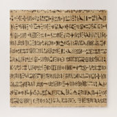 Egyptische hiërogliefen: Grunge naadloze magie Legpuzzel (Horizontaal)