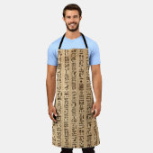 Egyptische hiërogliefen: Grunge naadloze magie Schort (Gedragen)