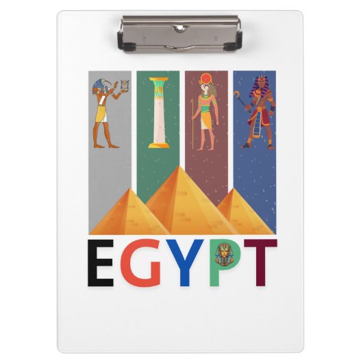 Egyptische hiërogliefen klembord (Voorkant)