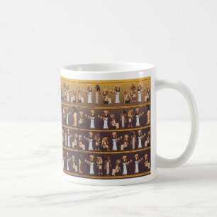 Egyptische hiërogliefen koffiemok