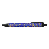 Egyptische hiërogliefen - Lapis Lazuli en Gold Zwarte Inkt Pen (Bovenkant)