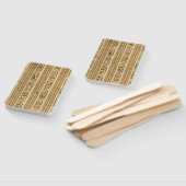 Egyptische hiërogliefen  textuur handwaaier (Niet-gemonteerd)