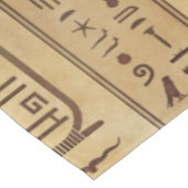 Egyptische hiërogliefen textuur tafelkleed (Gekanteld)