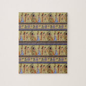 Egyptische hiërogliefenpuzzel legpuzzel (Verticaal)