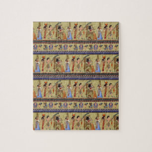 Egyptische hiërogliefenpuzzel legpuzzel
